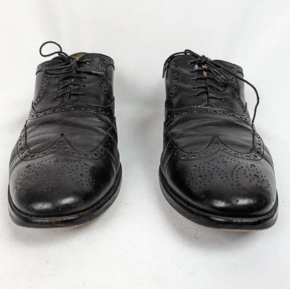 Cole Haan Grand Os 10.5M Modern Classics Wingtip Oxford Lace Dress Shoes Leather main image 13